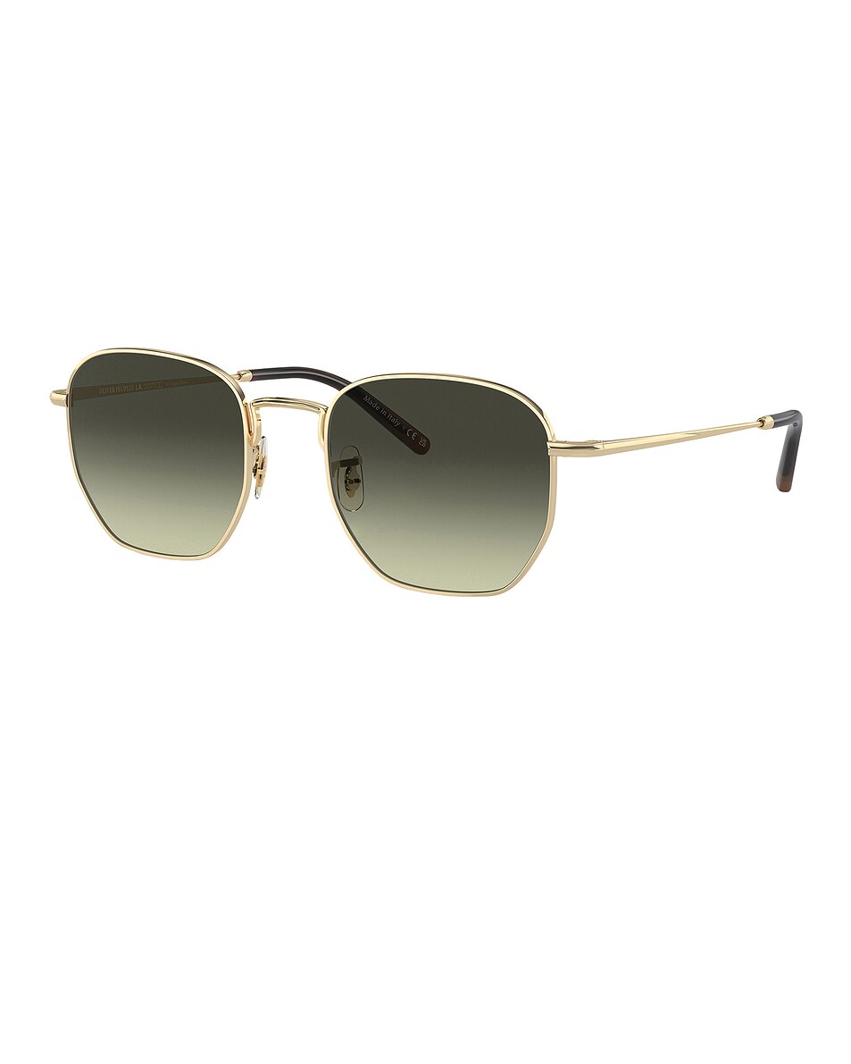 Image 2 of Oliver Peoples Kerney Sun Sunglasses in Gold