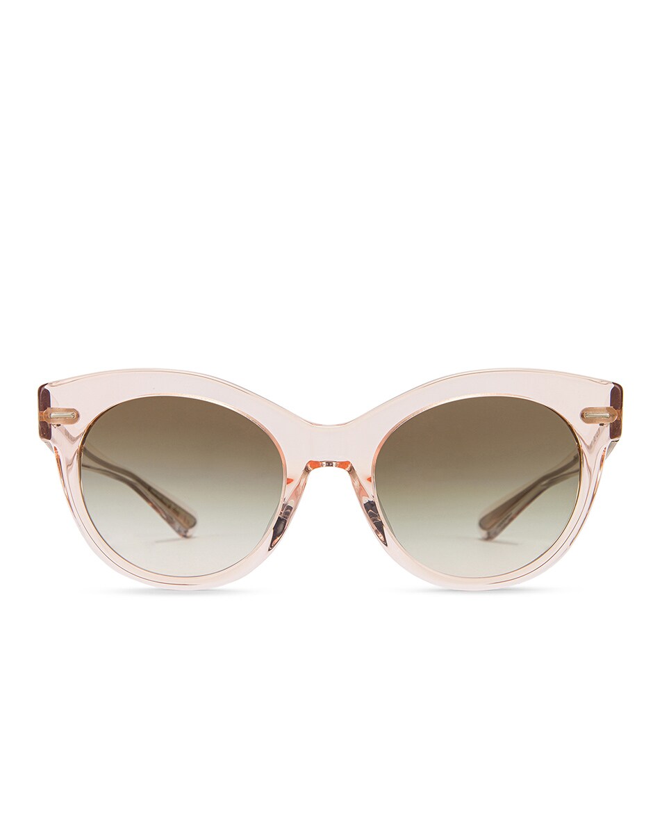 Image 1 of Oliver Peoples x THE ROW Georgica Sunglasses in Light Silk & Olive Gradient