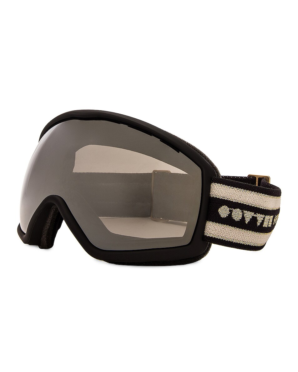 Image 1 of Oliver Peoples Snow Goggles in Matte Black & Grey