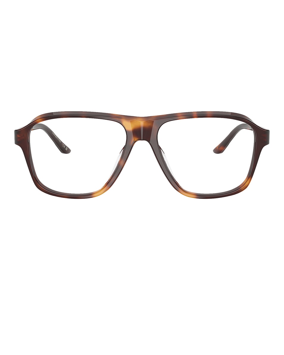 Image 1 of Oliver Peoples X Khaite 1978rx Eyeglasses in Dark Mahogany