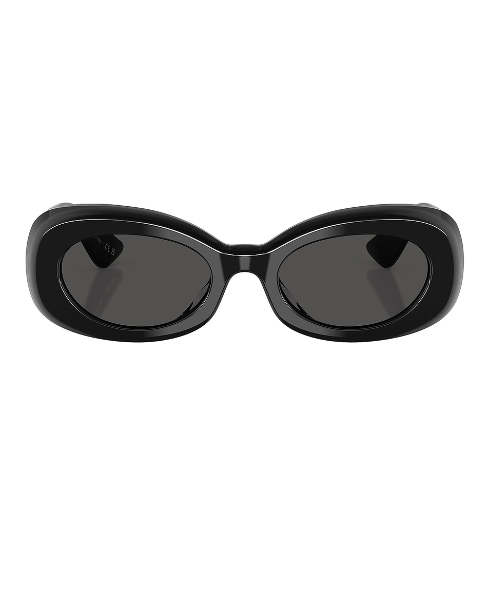 Image 1 of Oliver Peoples x Khaite 1992C Sunglasses in Black