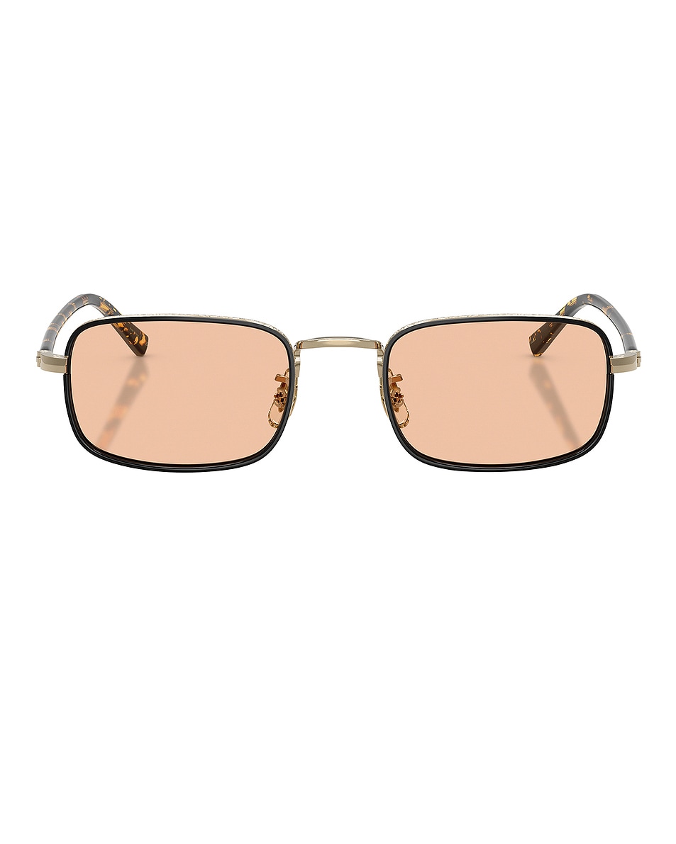 Image 1 of Oliver Peoples Brymer Sunglasses in Gold & Black