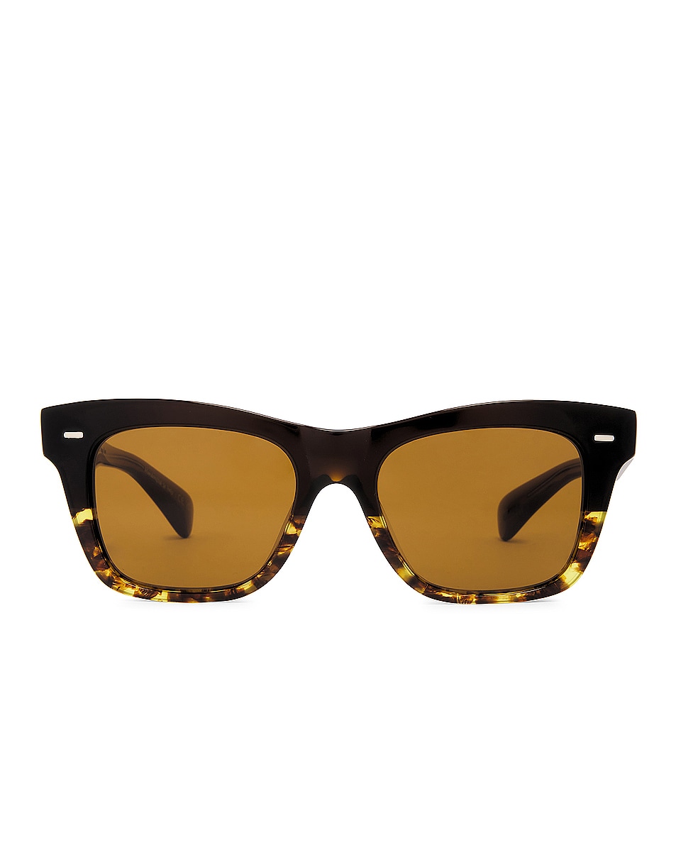 Image 1 of Oliver Peoples Ms. Oliver Square Sunglasses in Espresso