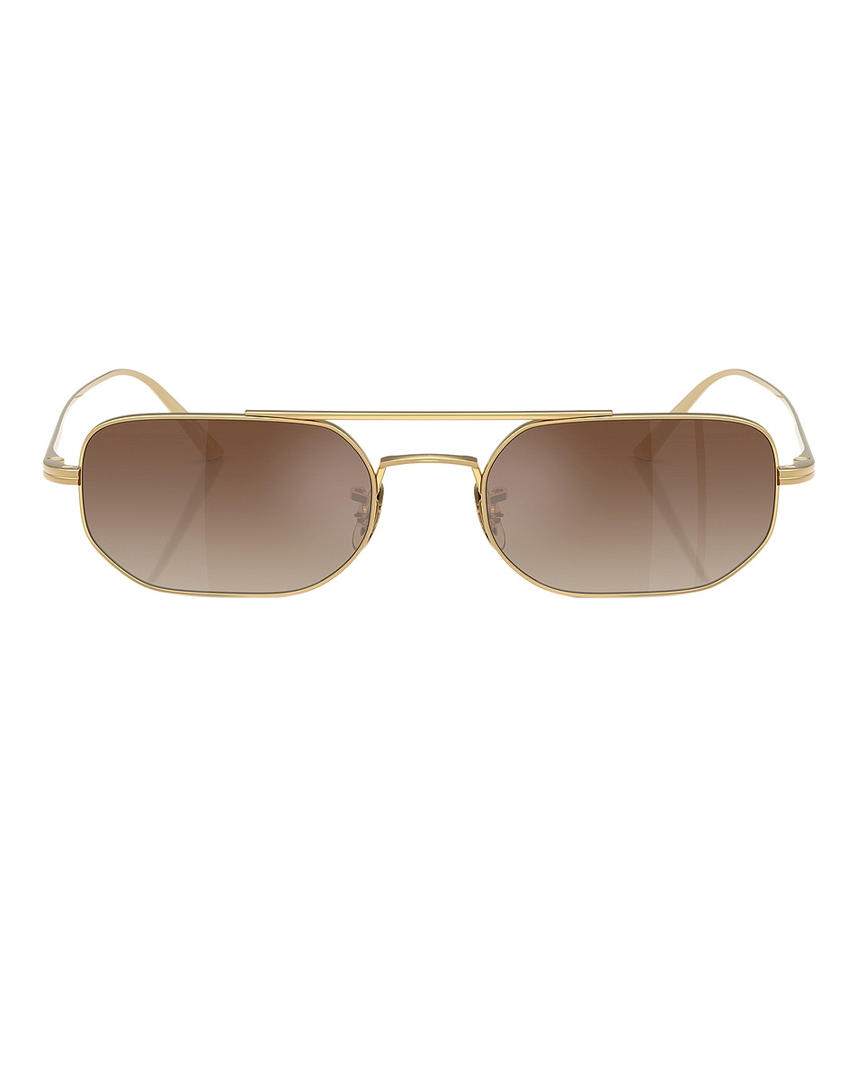 Image 1 of Oliver Peoples X Khaite 1989c Sunglasses in Gold