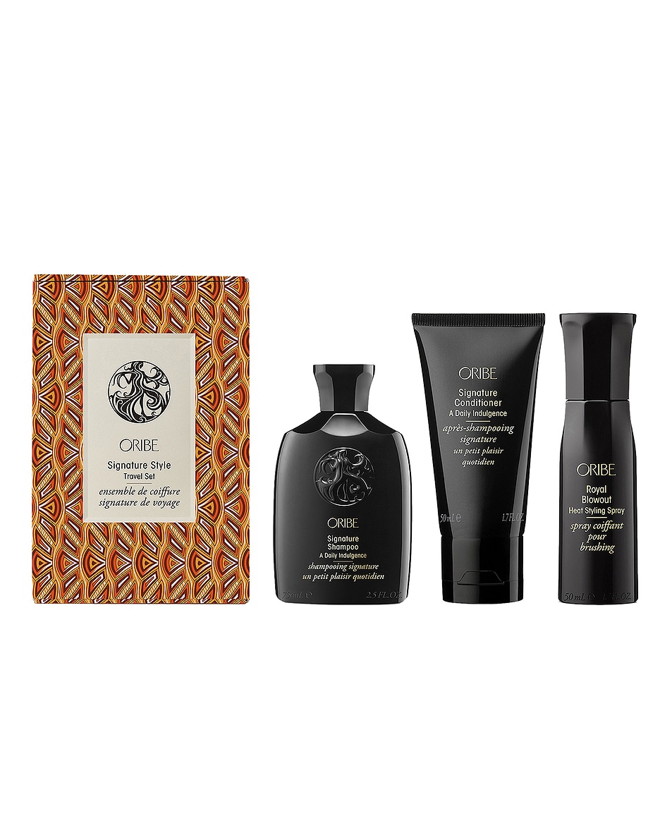 Image 1 of Oribe Signature Style Travel Set in 