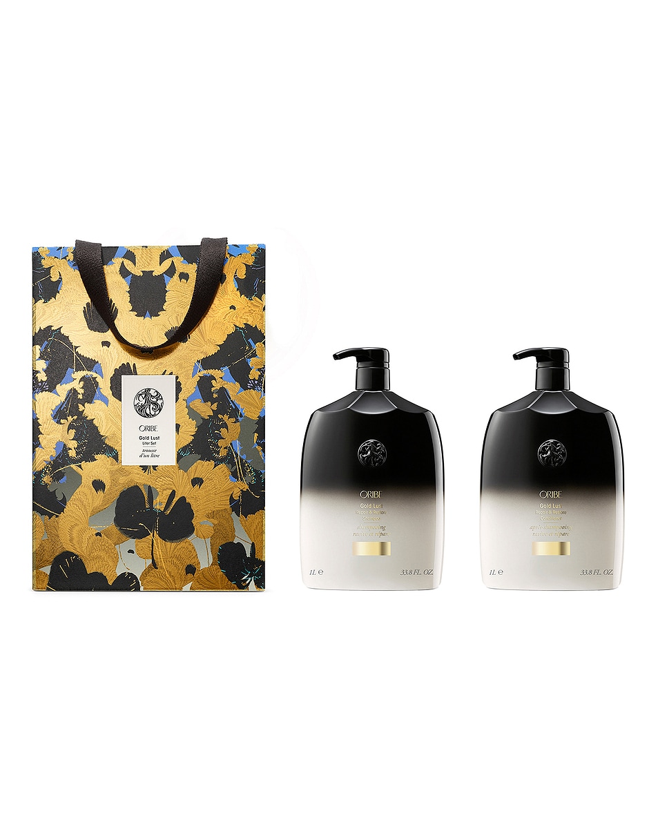 Image 1 of Oribe Gold Lust Liter Set in 