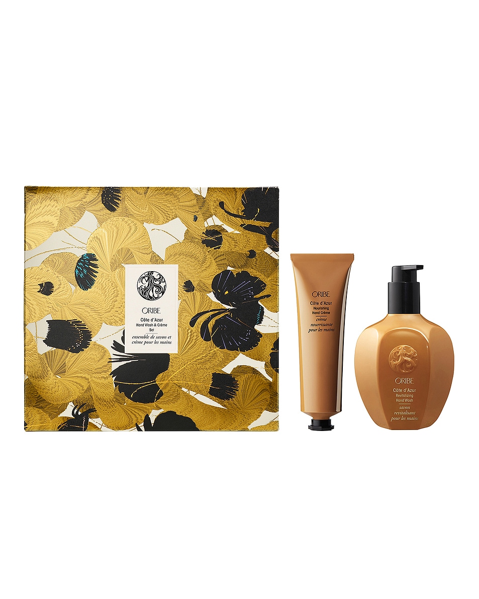 Image 1 of Oribe Cote D'azur Hand Wash & Creme Set in 