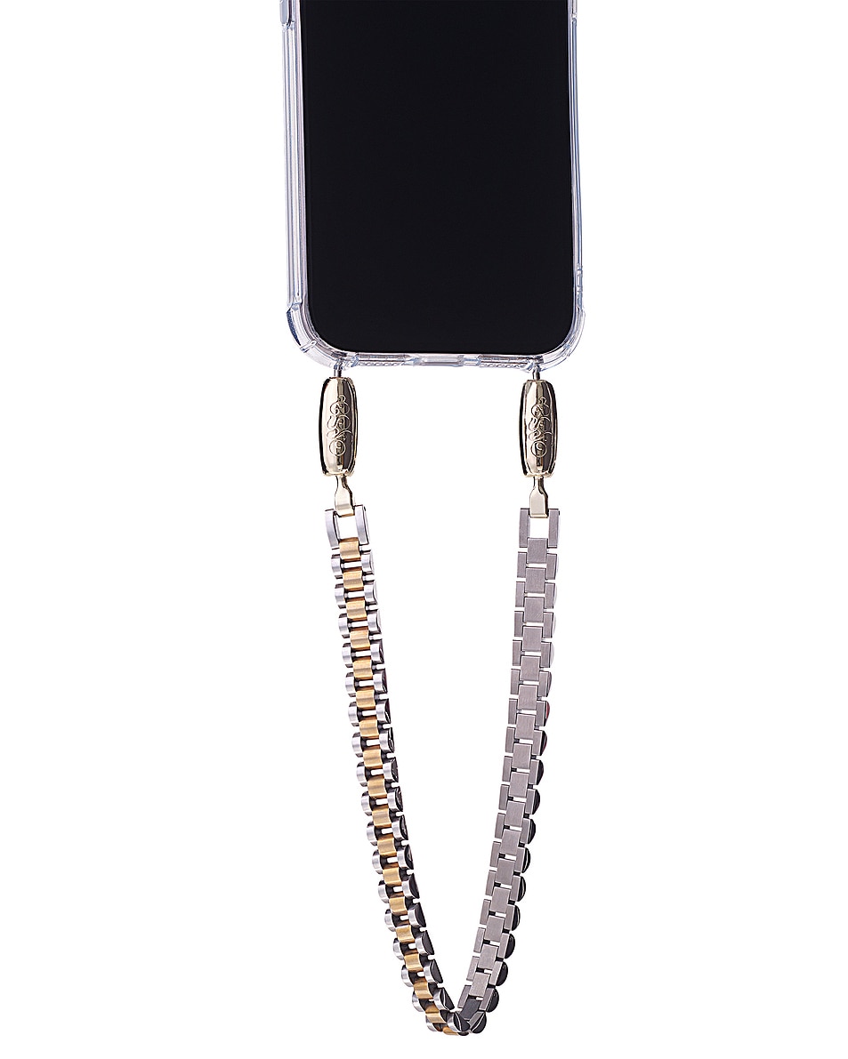 Image 1 of Ossa Jubilee Watchband Wristlet in Gold & Rhodium