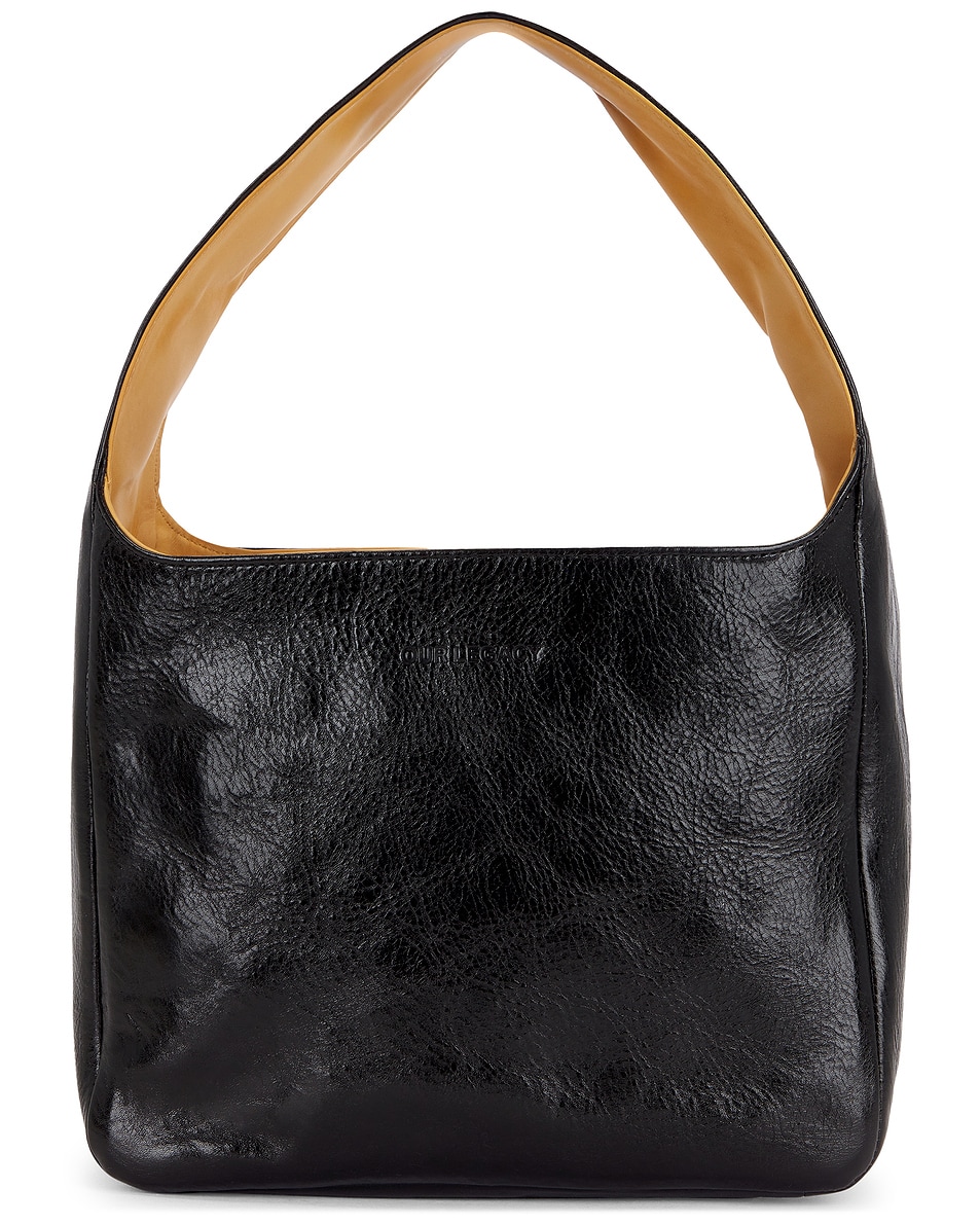 Image 1 of Our Legacy Brick Bag in Black Leather