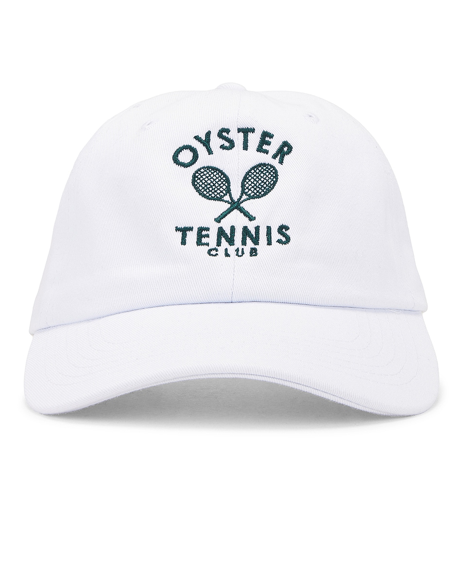 Image 1 of Oyster OTC Members Dad Hat in White & Green