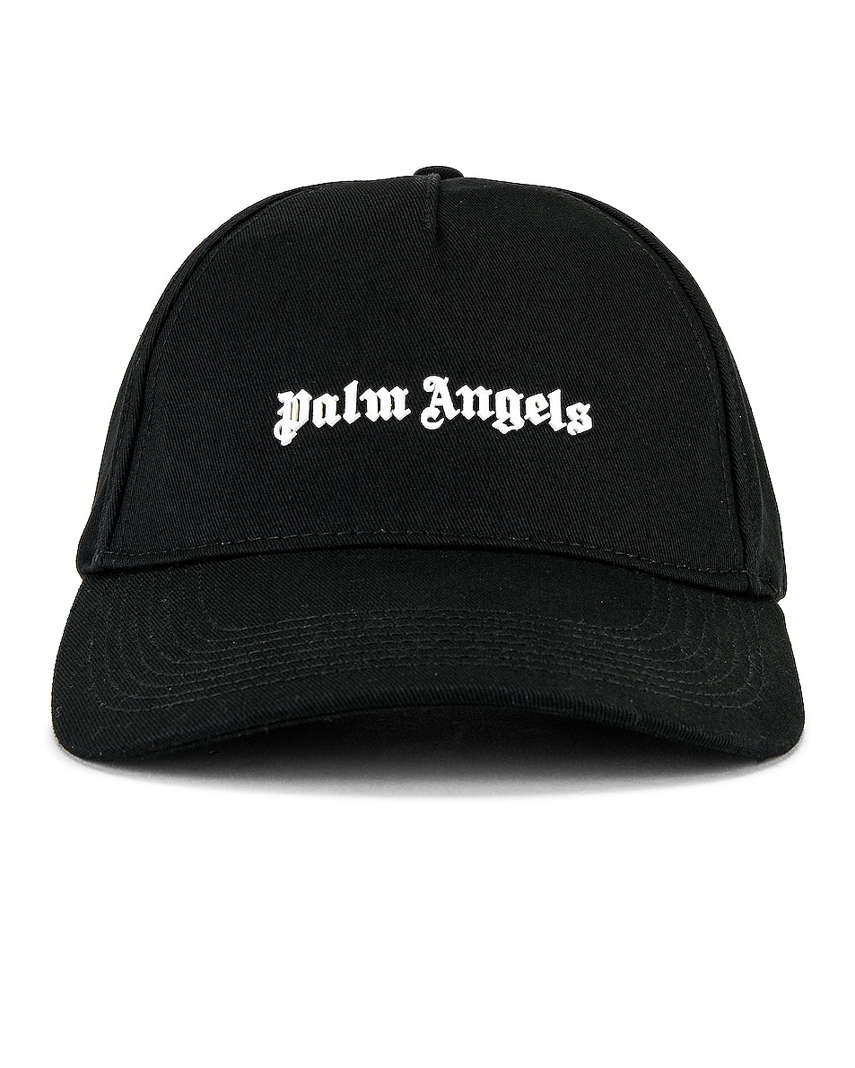 Image 1 of Palm Angels Classic Logo Cap in Black