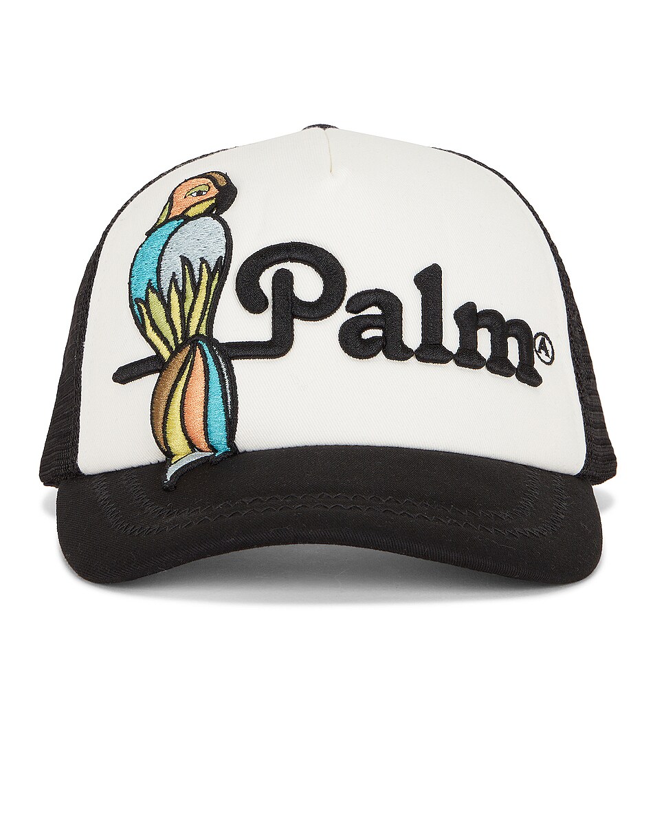 Image 1 of Palm Angels Parrot Cap in Black