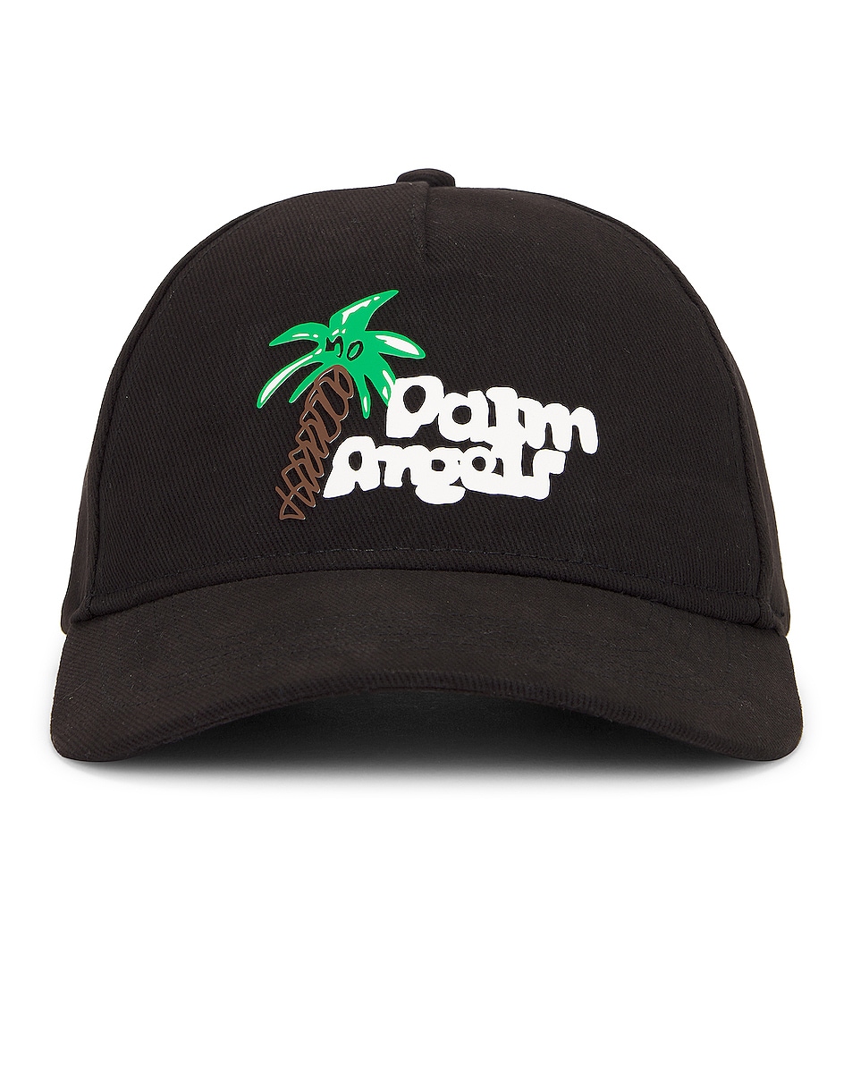 Image 1 of Palm Angels Sketchy Hat in Black & White