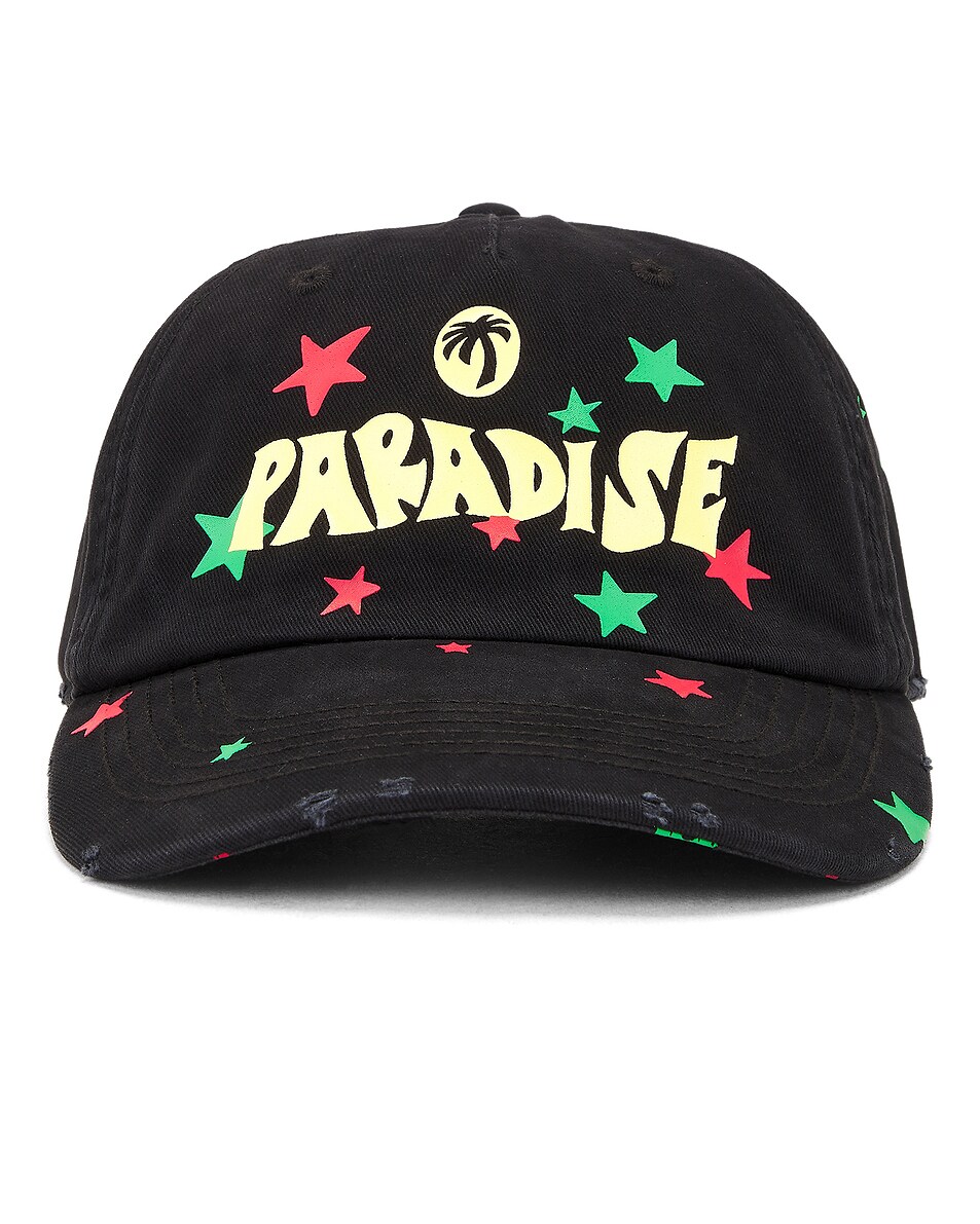 Image 1 of Palm Angels Paradise Palm Cap in Black
