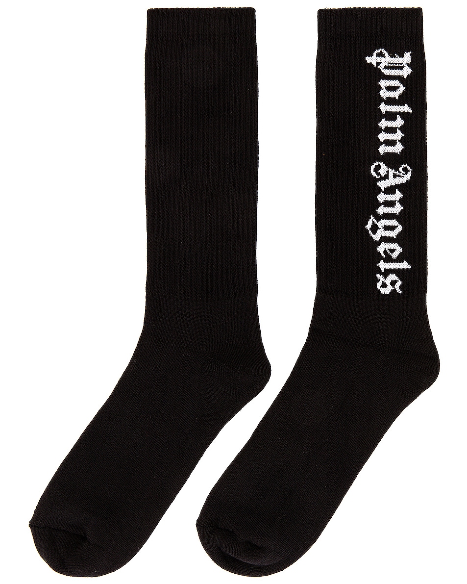 Image 1 of Palm Angels Socks in Black