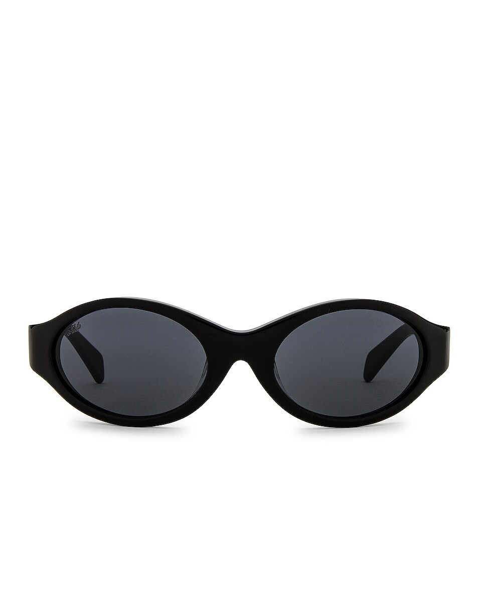 Image 1 of Pleasures x Akila Reflex Sunglasses in Black