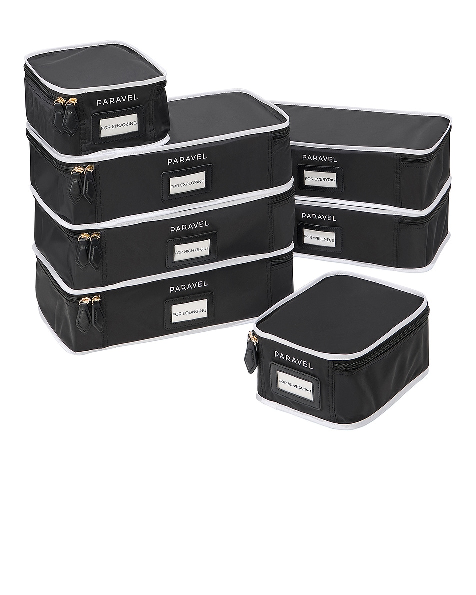 Image 1 of Paravel Trunk Packing Cube Set in Derby Black