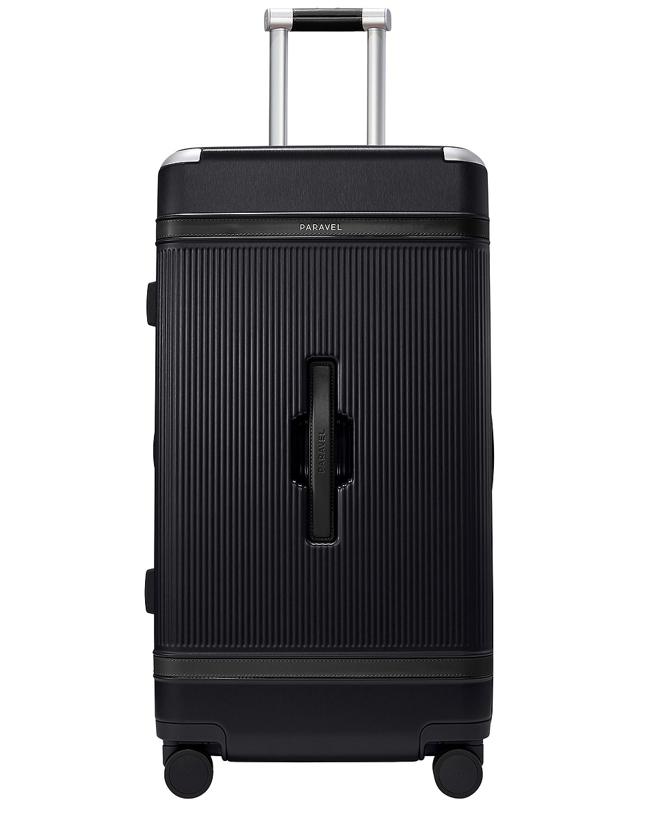 Image 1 of Paravel Aviator Trunk Suitcase in Derby Black