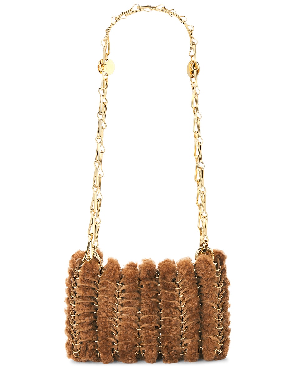 Image 1 of RABANNE Sac A Main Handbag in Camel & Gold