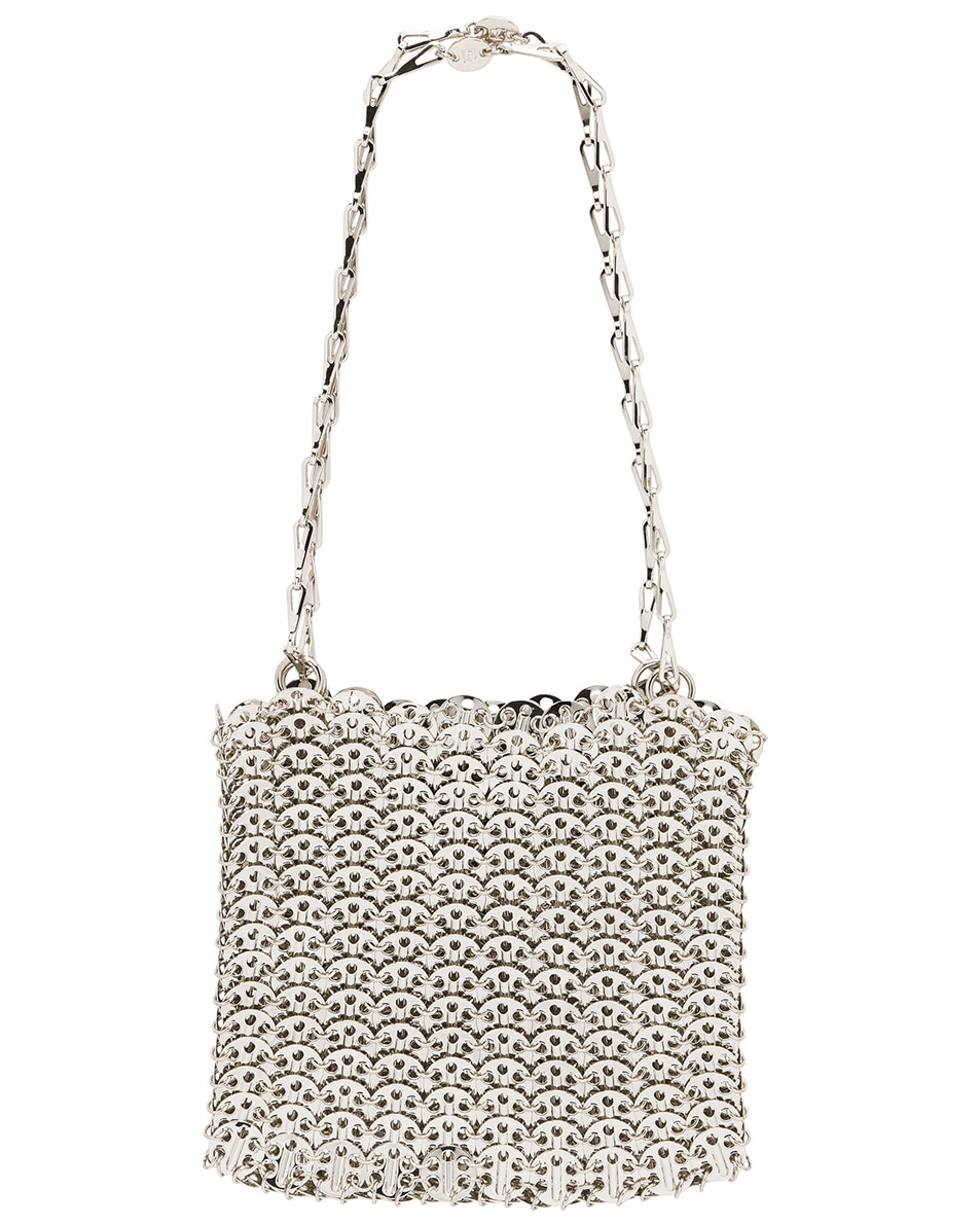 Image 1 of RABANNE Iconic 1969 Bag in Silver