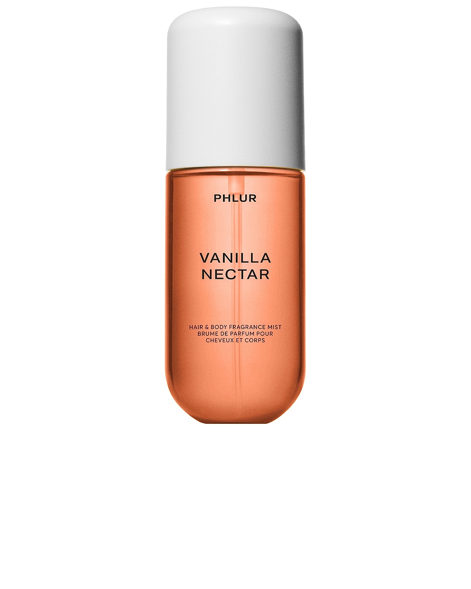 Image 1 of PHLUR Travel Size Vanilla Nectar Hair And Body Mist 3oz in 