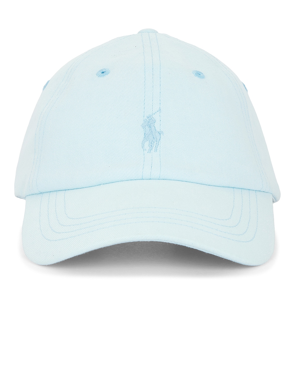 Image 1 of Polo Ralph Lauren Mineral Dyed Classic Twill Sport Cap in Sky