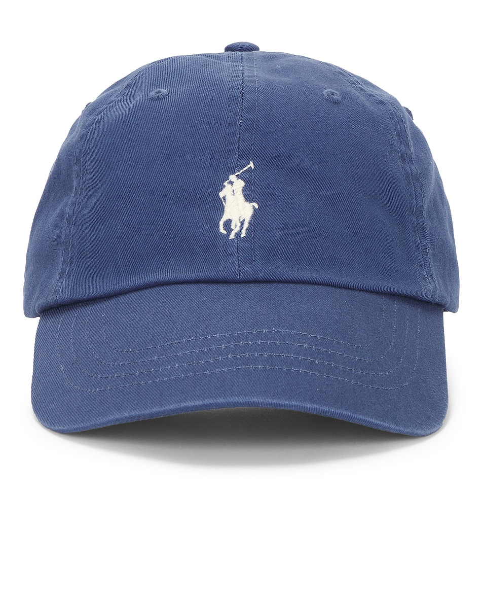 Image 1 of Polo Ralph Lauren Chino Sport Cap in Earth Blue