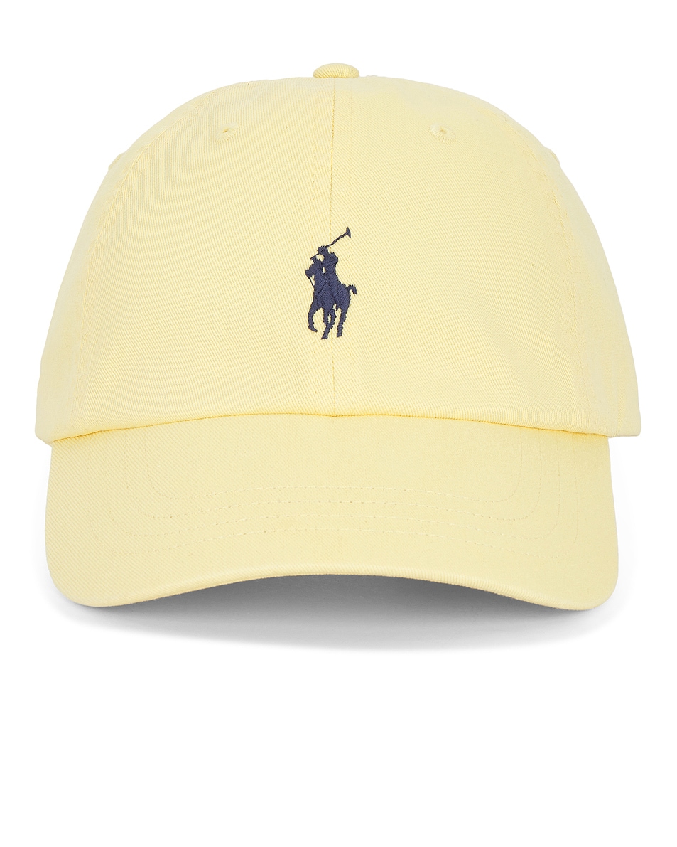 Image 1 of Polo Ralph Lauren Chino Sport Cap in Wicket Yellow