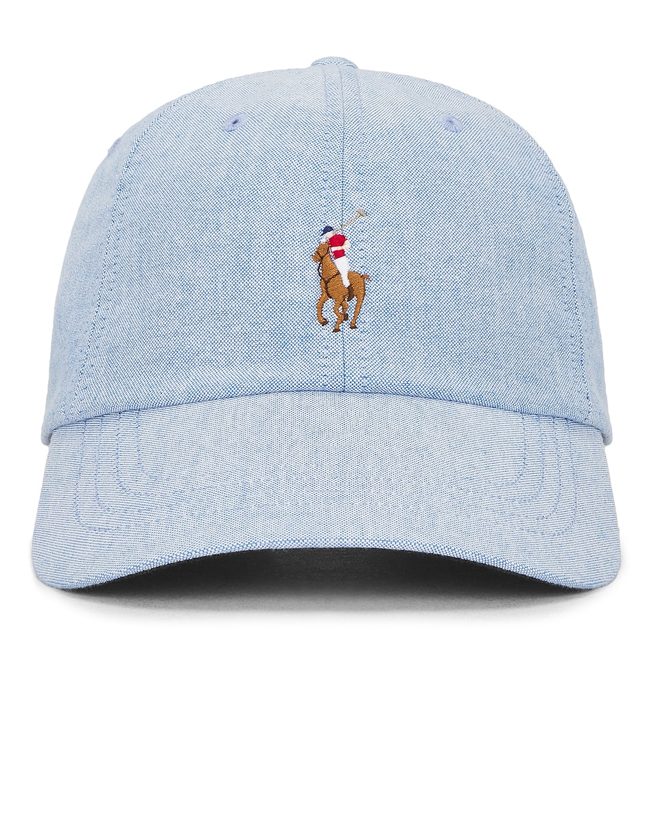 Image 1 of Polo Ralph Lauren Oxford Classic Sport Cap in Blue