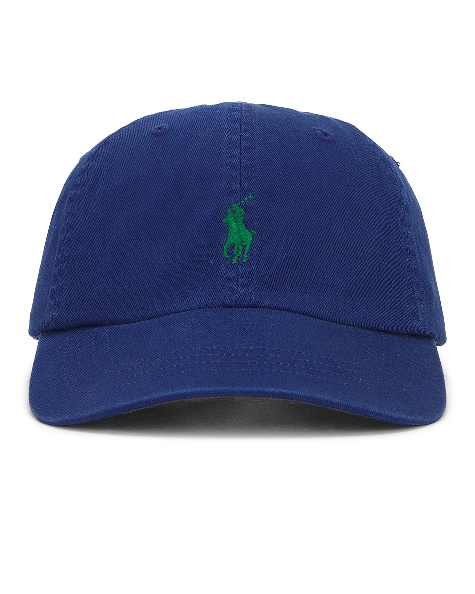 Image 1 of Polo Ralph Lauren Classic Chino Cap in Harrison Blue