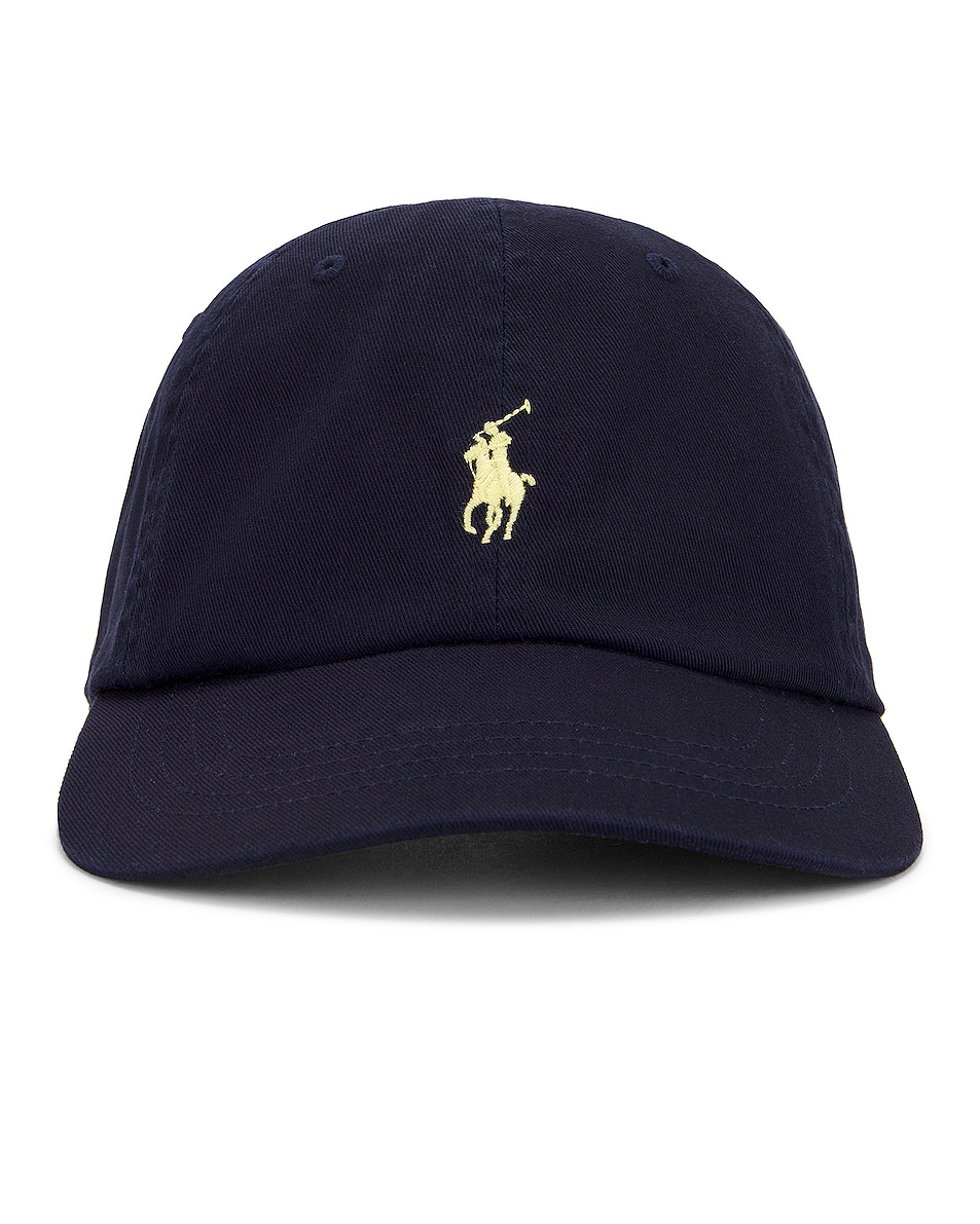 Image 1 of Polo Ralph Lauren Chino Cap in Relay Blue