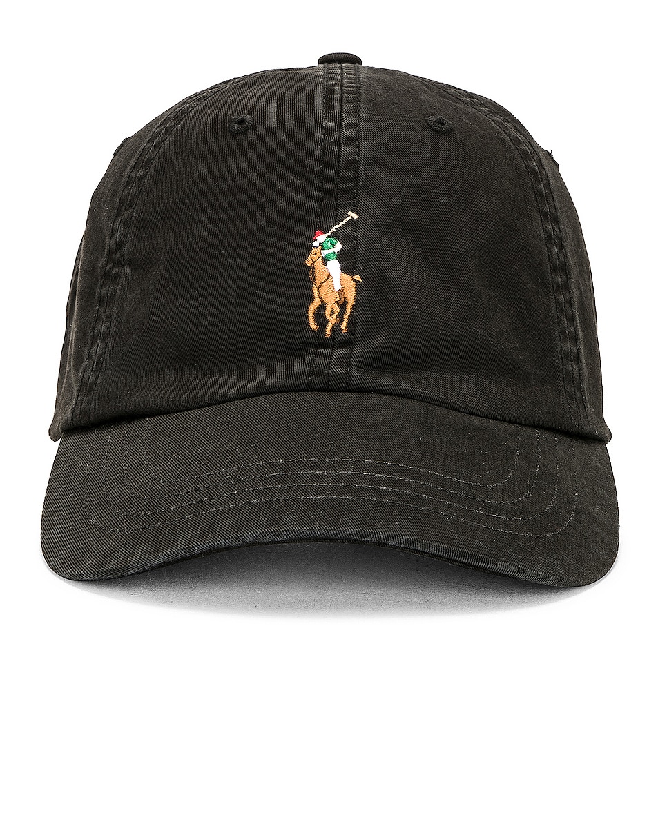 Image 1 of Polo Ralph Lauren Sports Cap in Polo Black