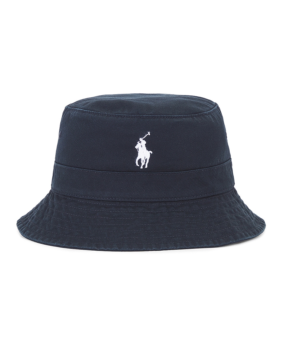 Image 1 of Polo Ralph Lauren Bucket Hat in Polo Black