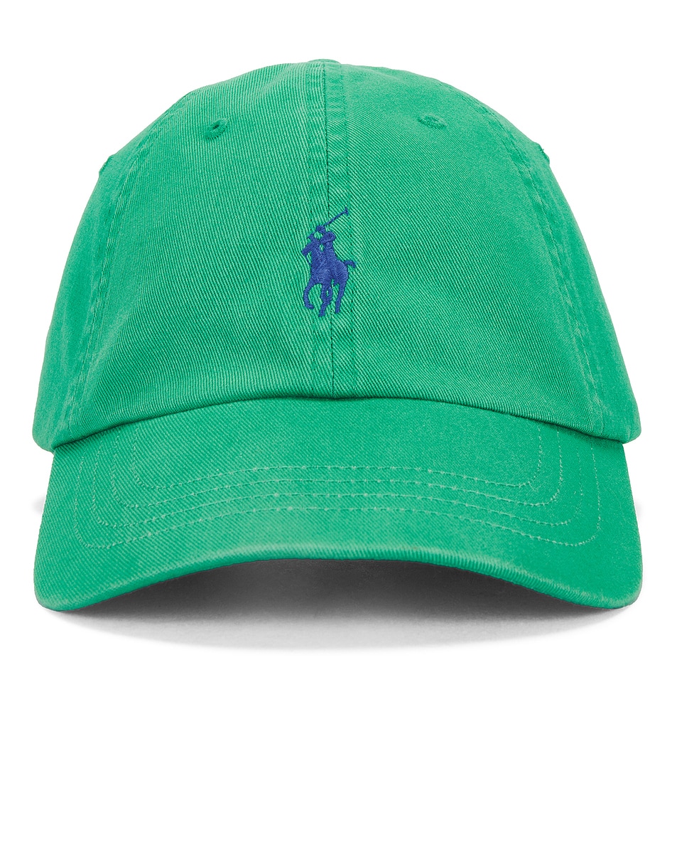 Image 1 of Polo Ralph Lauren Chino Sport Cap in Raft Green