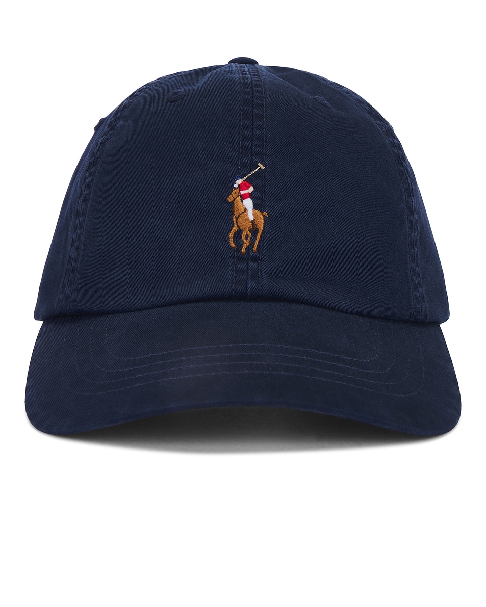 Image 1 of Polo Ralph Lauren Chino Sport Cap in Nautical Ink