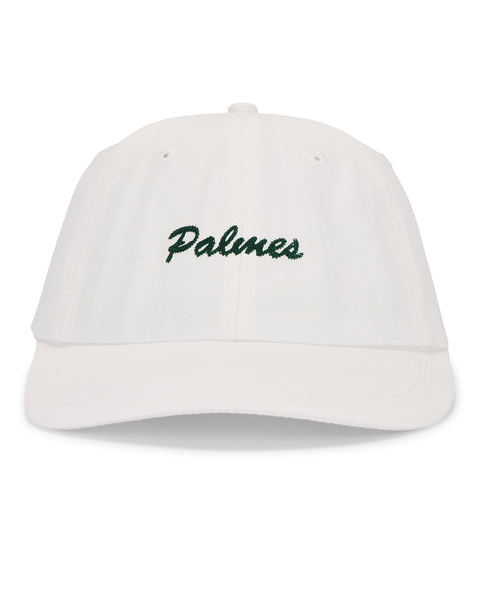 Image 1 of Palmes Alley 6 Panel Cap in Off White