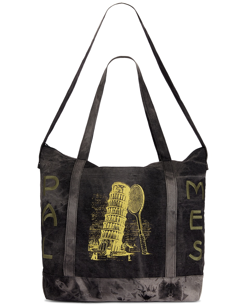 Image 1 of Palmes Large Tote Bag in Charcoal