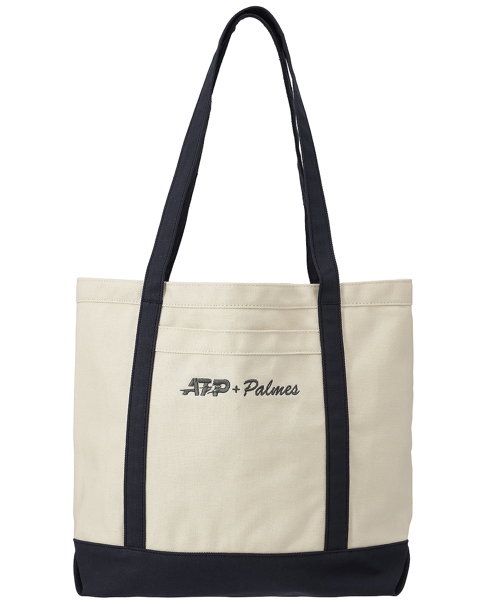 Image 1 of Palmes x ATP Tote Bag in Off-White