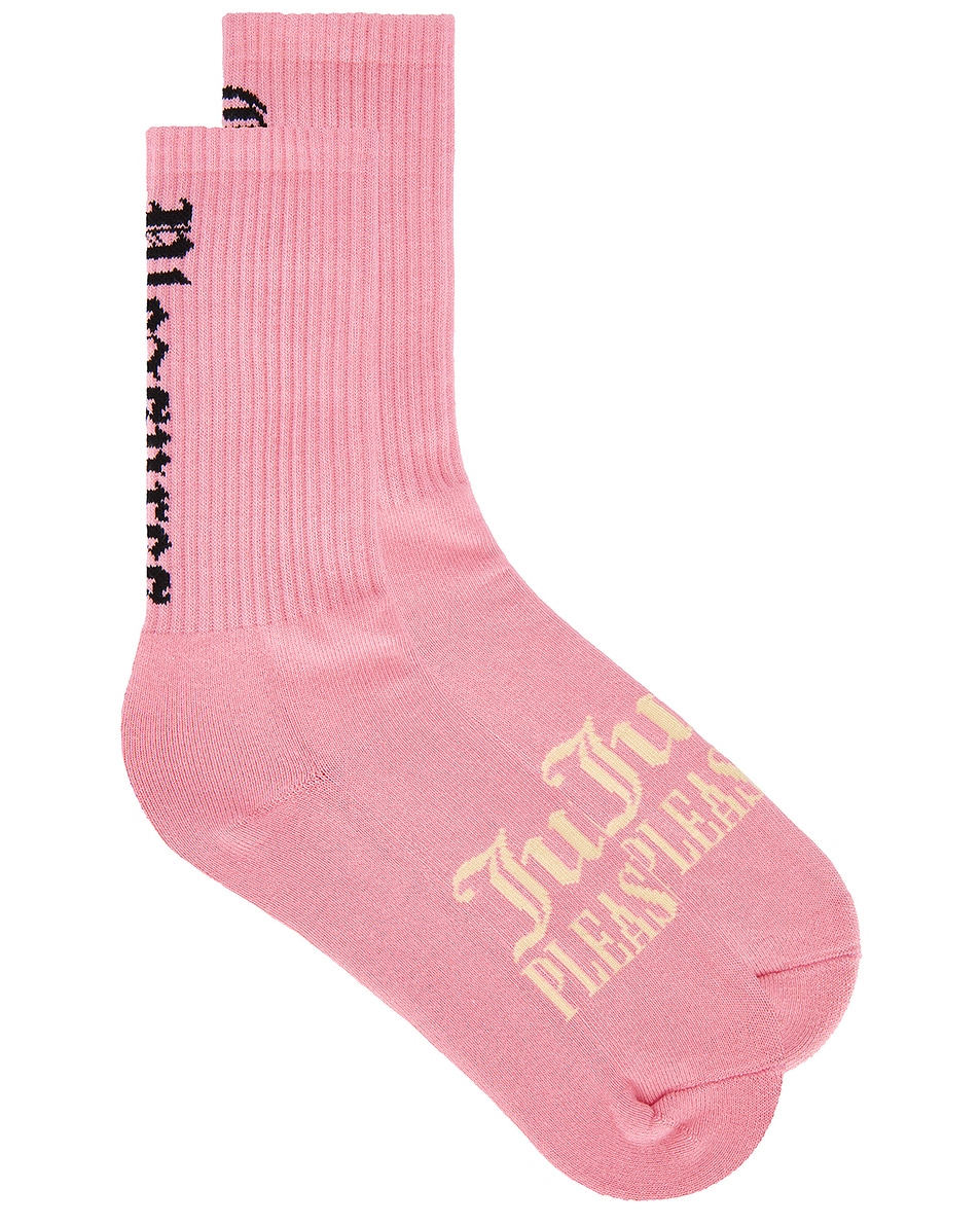 Image 1 of Pleasures Juicy Pleasures Socks in Pink