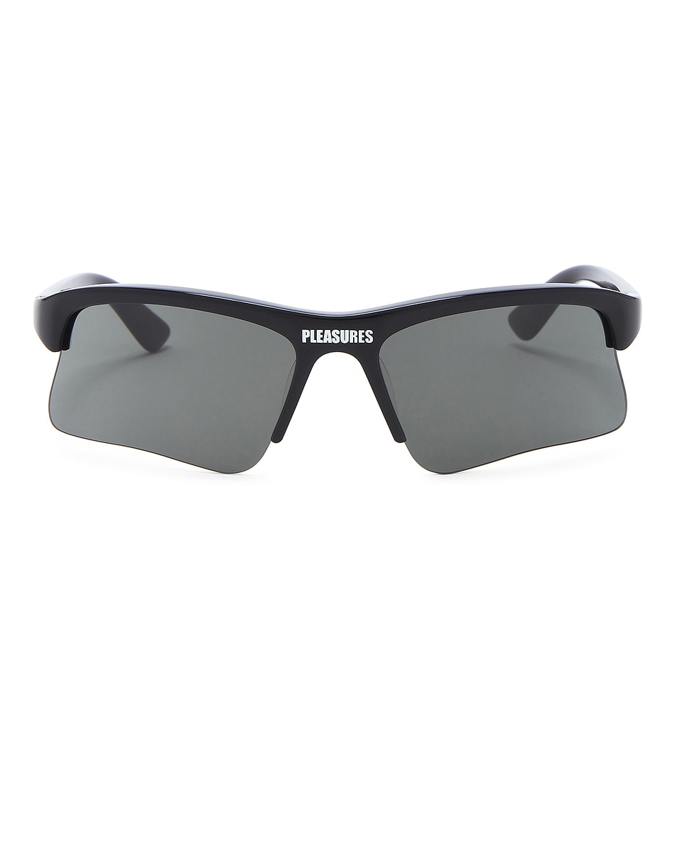 Image 1 of Pleasures Active Sunglasses in Black