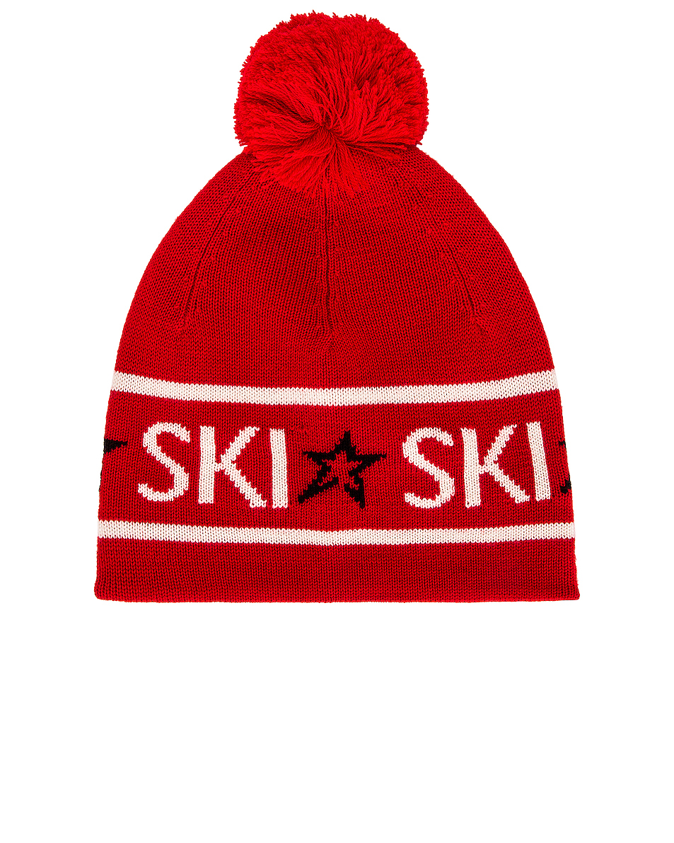 Image 1 of Perfect Moment Ski Beanie in Red