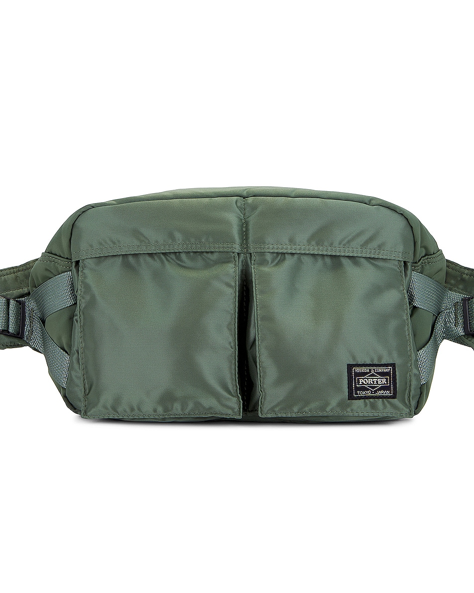 Image 1 of Porter-Yoshida & Co. Tanker Waist Bag in Sage Green