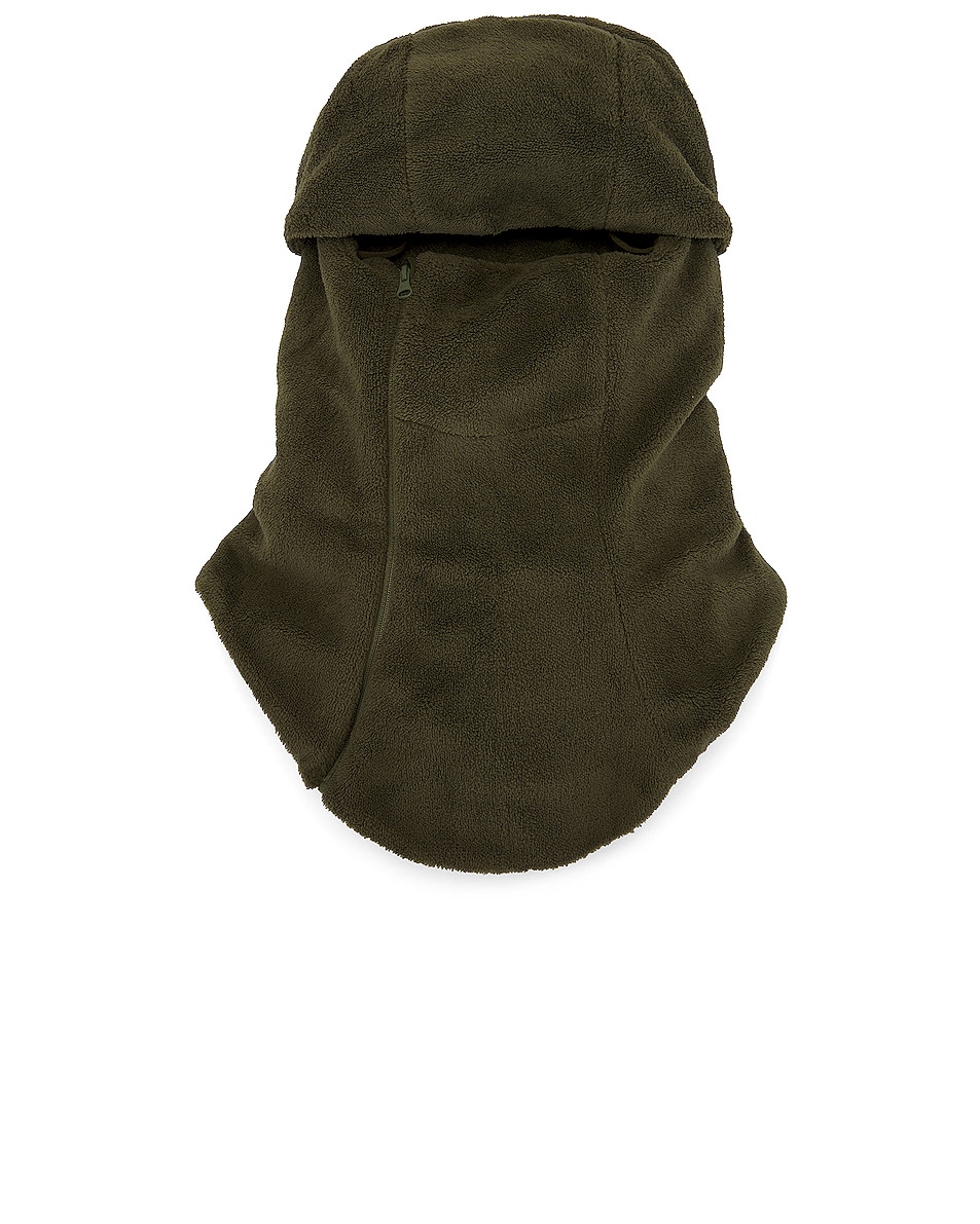 Image 1 of POST ARCHIVE FACTION (PAF) 5.1 Balaclava Right in OLIVE GREEN