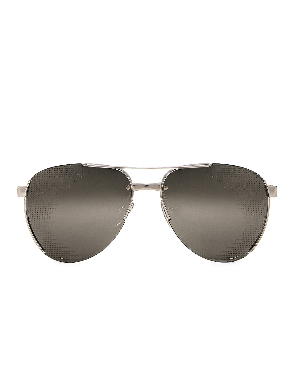 Image 1 of Prada Aviator Frame Sunglasses in Black And Grey