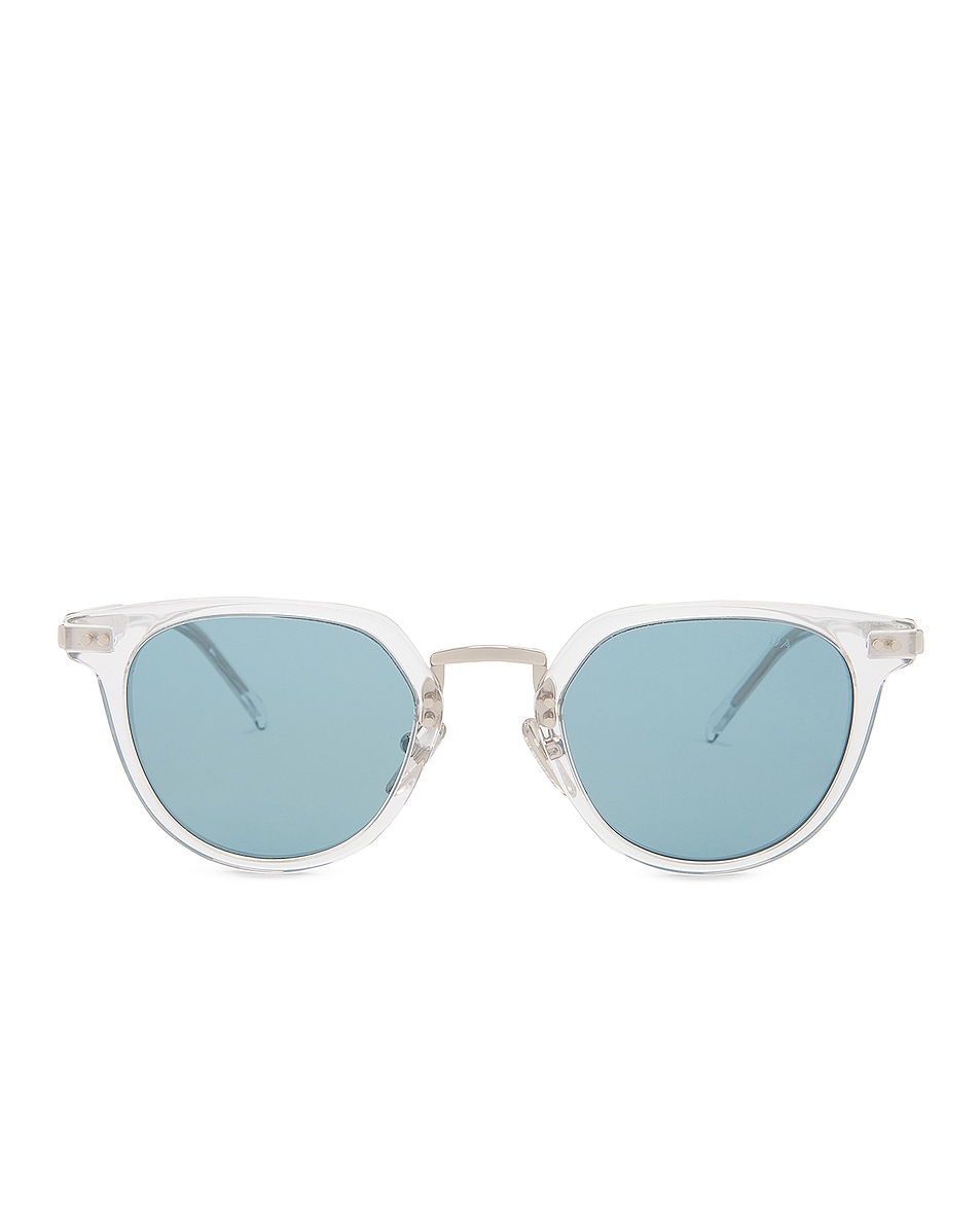 Image 1 of Prada 0PR 17YS Sunglasses in Transparent & Polar Blue Crystal