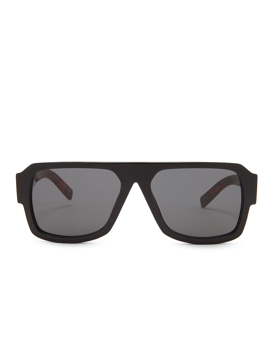 Image 1 of Prada 0PR 22YS Sunglasses in Black & Dark Grey