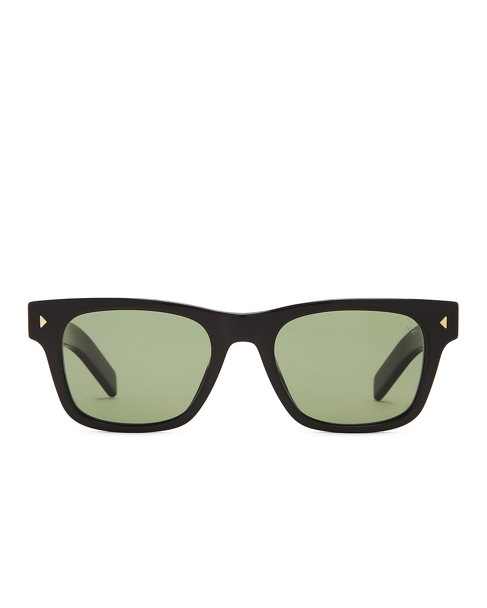 Image 1 of Prada 0pra17s Square Frame Sunglasses in Black