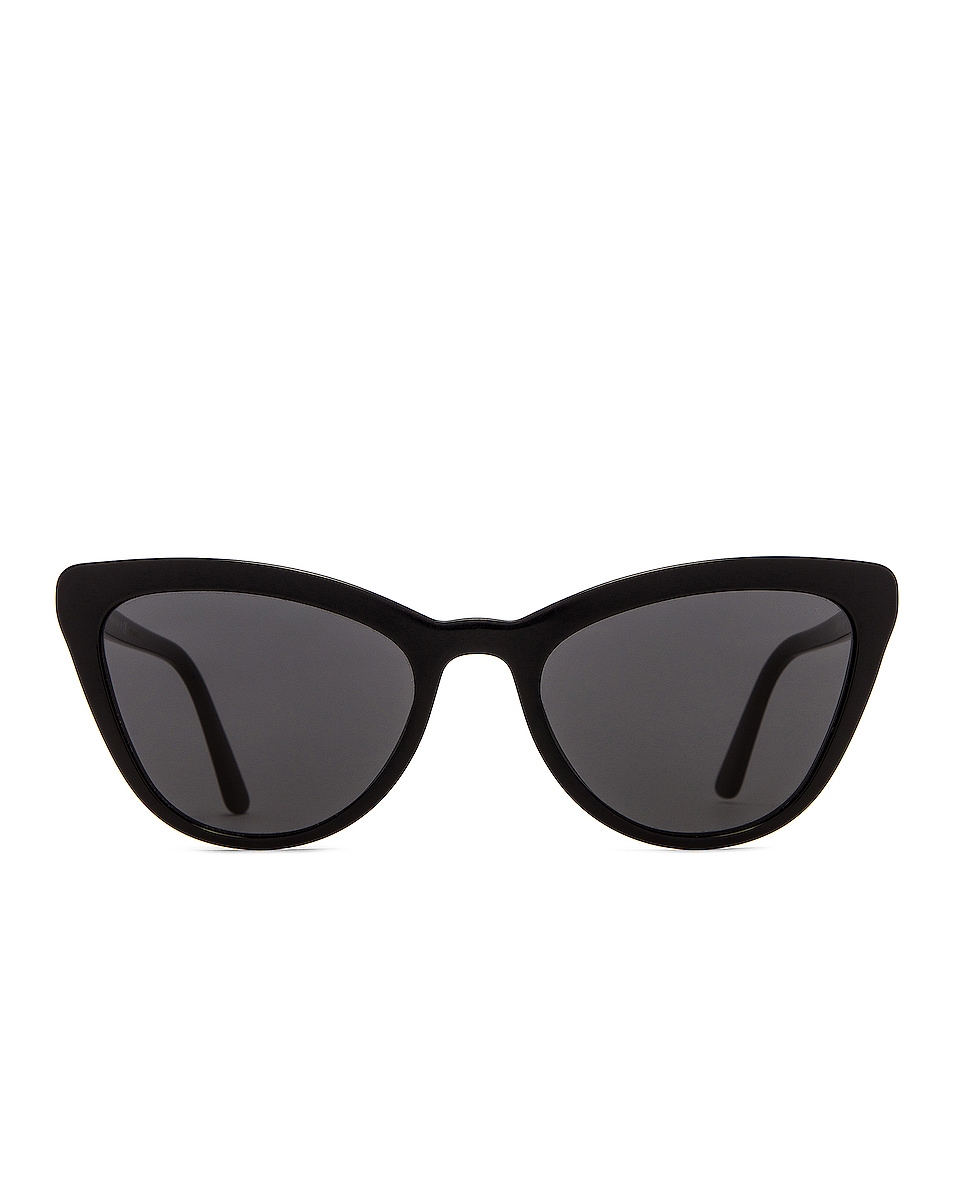 Image 1 of Prada Cat Eye Sunglasses in Black
