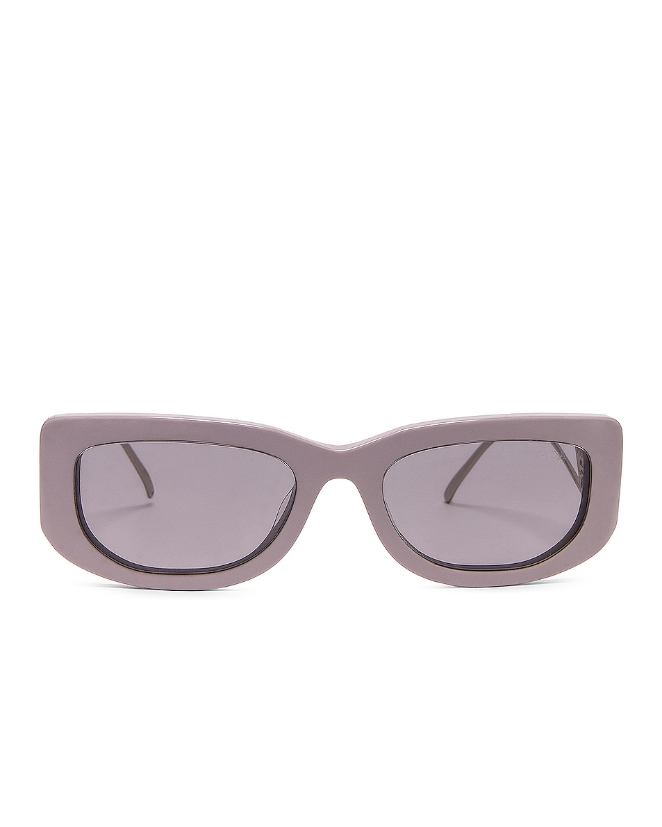Image 1 of Prada Rectangle Sunglasses in Violet