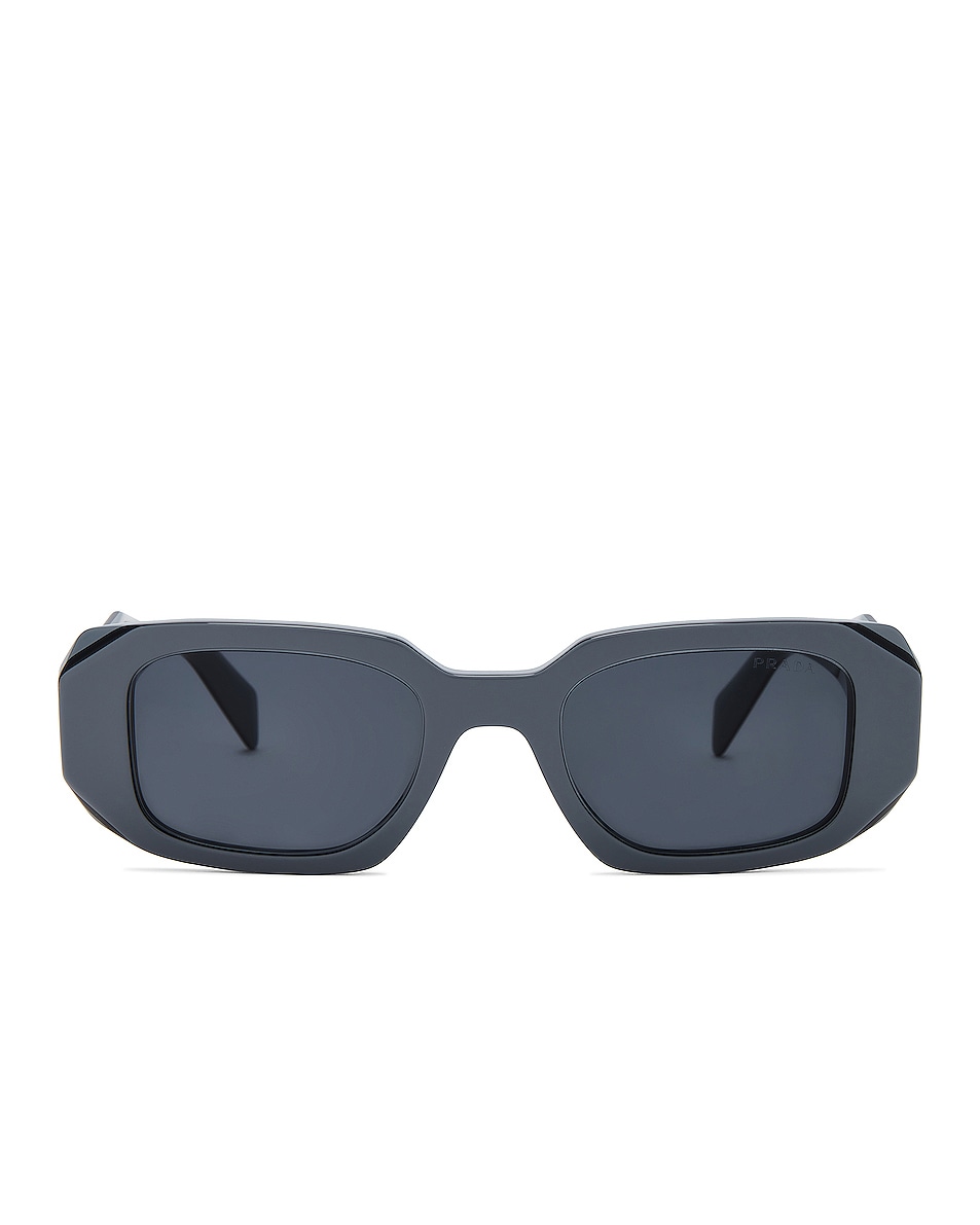 Image 1 of Prada Rectangle Sunglasses in Grey